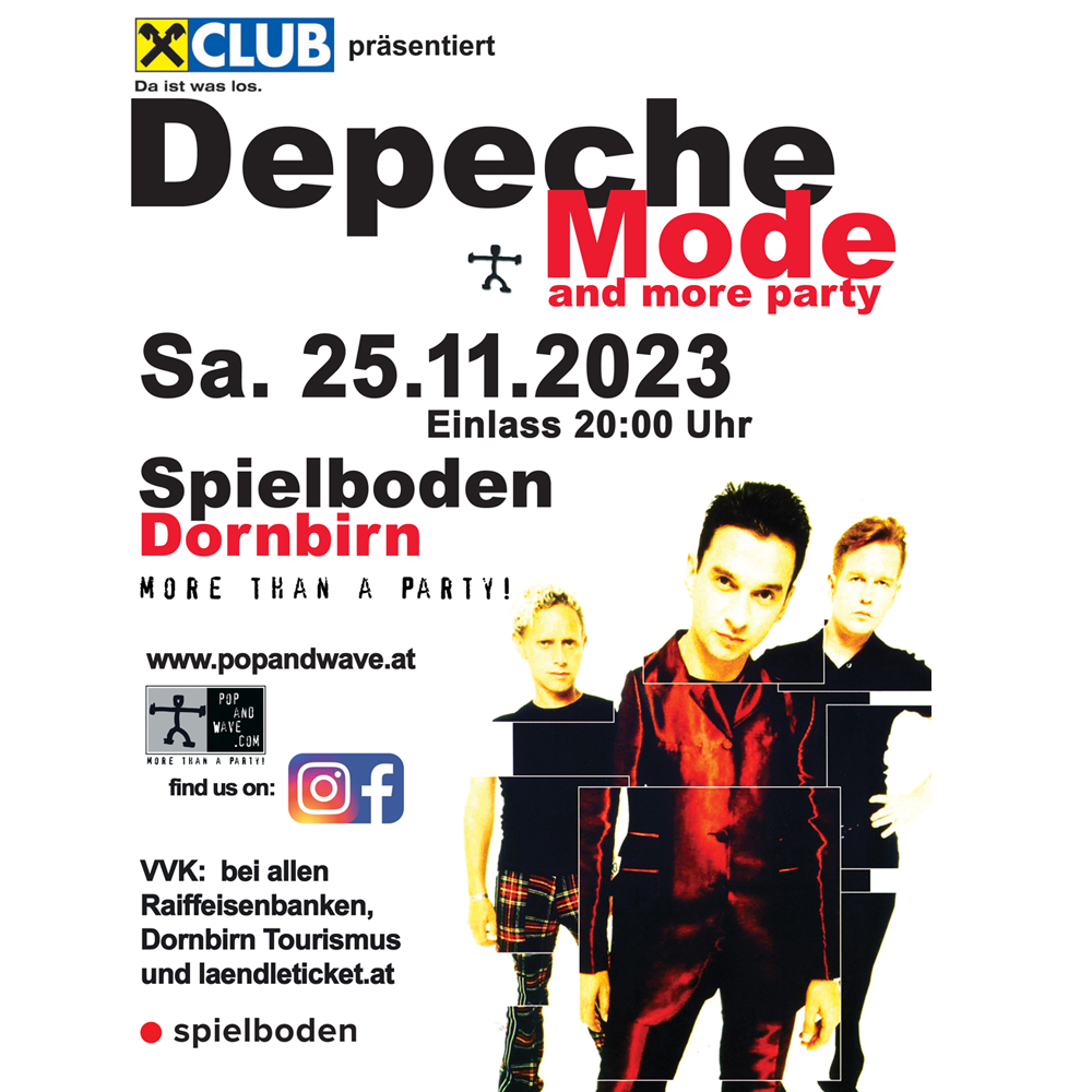 40. Depeche Mode & more Party 📢