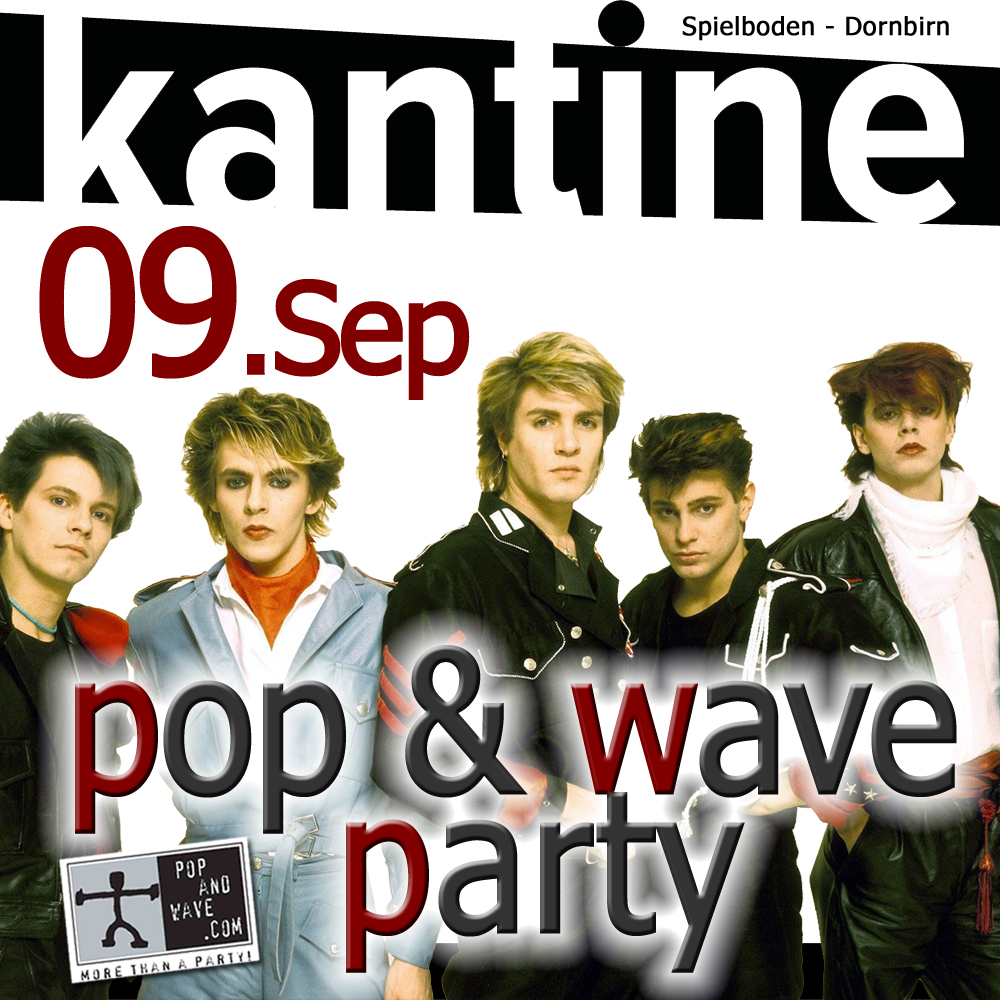 Pop & Wave Party am 09.09.2023 🎵
